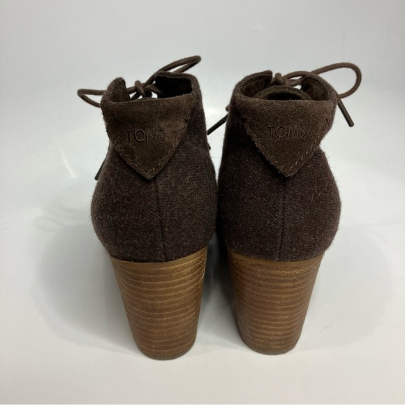 Toms brown Lunata booties mixed media size 9 - Picture 5 of 8